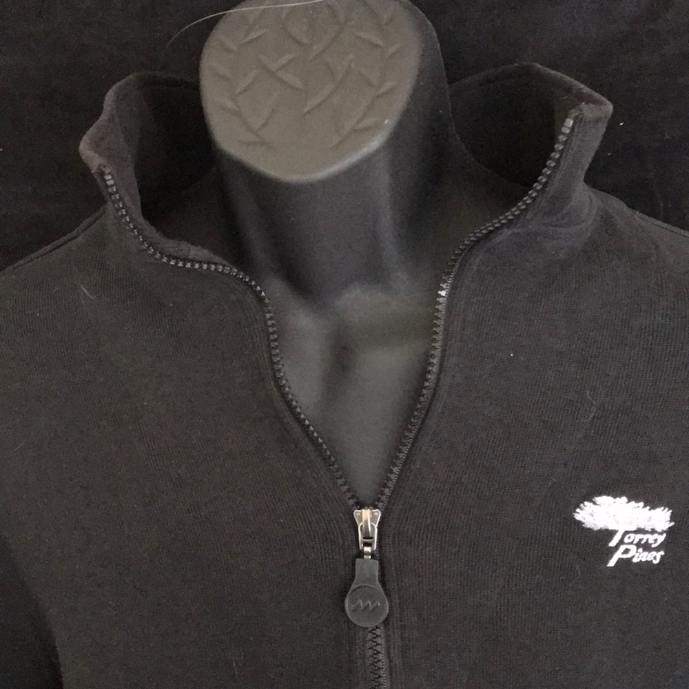 Torry Pines CC cotton 1/4 zip pullover